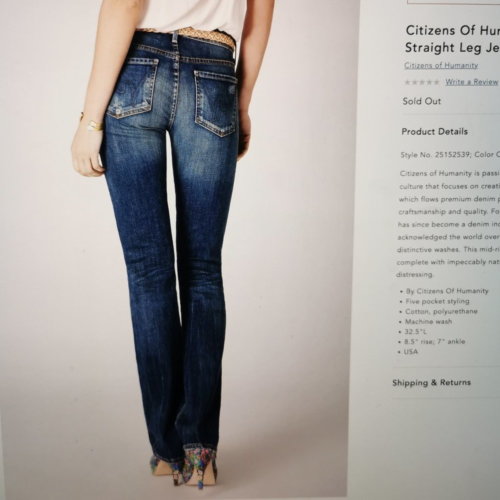 Citizens of Humanity Ava Jeans - Anthropologie
